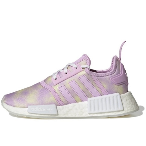 adidas Originals Other - Adidas NMD R1 J  Big Kids GS HQ6184 SZ 5Y (6 womens) Bliss Lilac Cloud White NWB